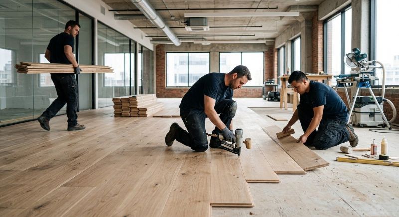 Commercial Hardwood Service in Brockton, MA