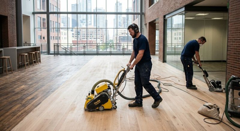 Commercial Hardwood Service in Brookline, MA