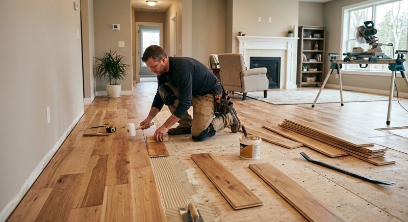 Engineered Wood Installation in Quincy, MA