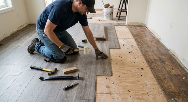 Laminate Floor Installation in Brookline, MA