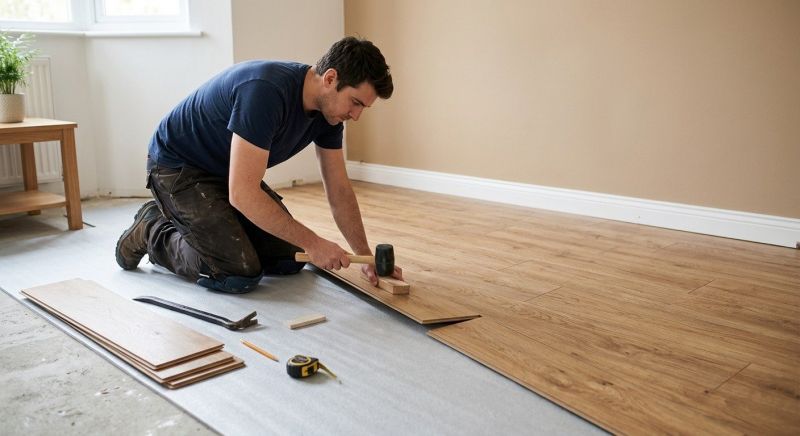 Laminate Floor Installation in Foxboro, MA