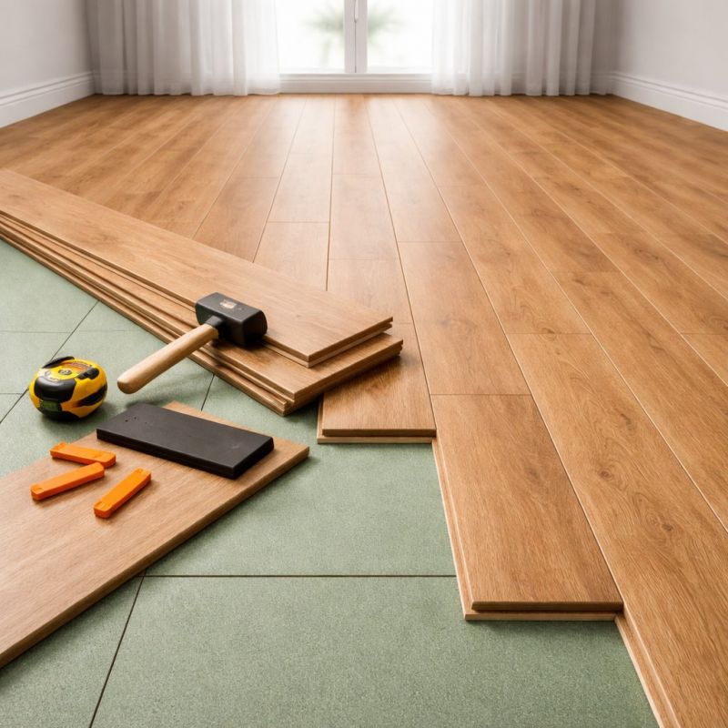 Laminate Floor Remodeling in Quincy, MA