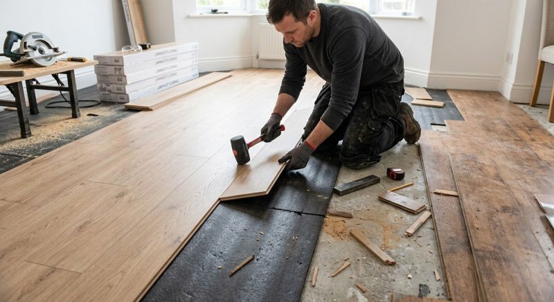 Laminate Floor Replacement in Everett, MA