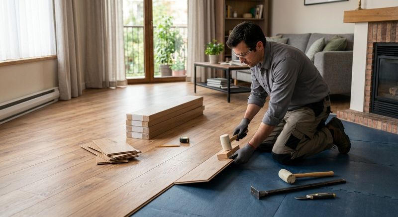 Laminate Floor Replacement in Hyde Park, MA