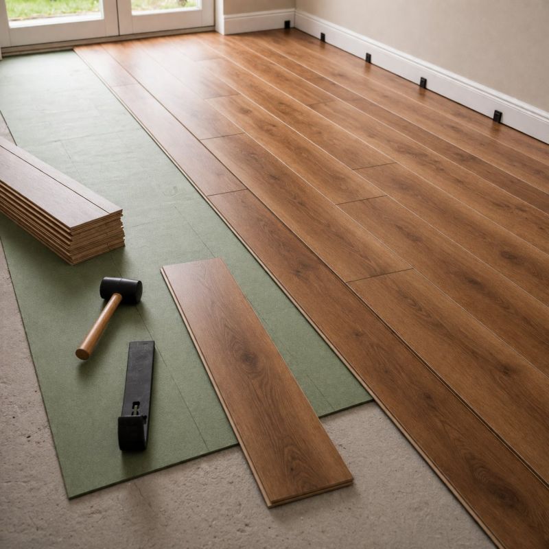 Laminate Floor Replacement in Randolph, MA