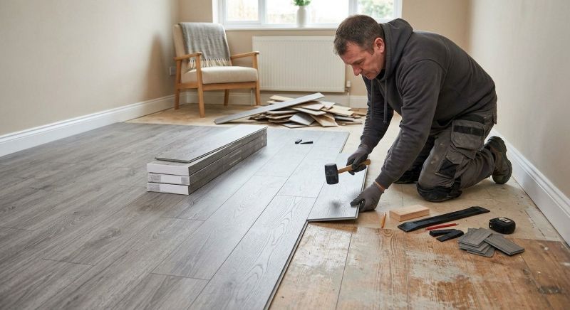 Laminate Floor Replacement in Sherborn, MA