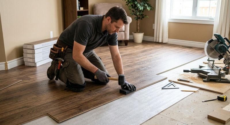 Laminate Floor Replacement in Winchester, MA