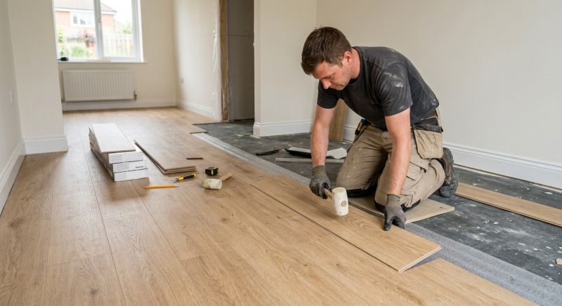 Linoleum Floor Installation in Beverly, MA