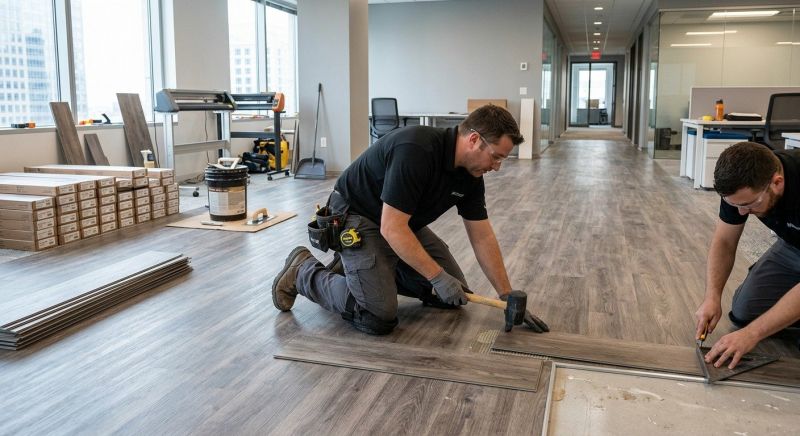 Linoleum Floor Installation in Canton, MA