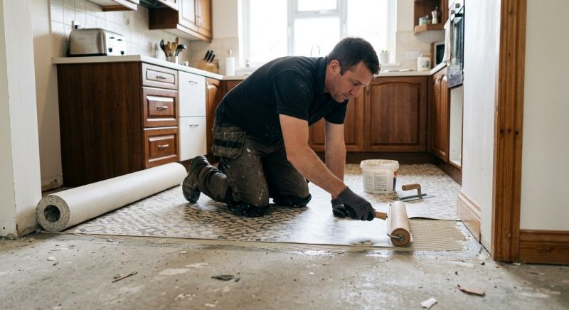 Linoleum Floor Installation in Chelsea, MA