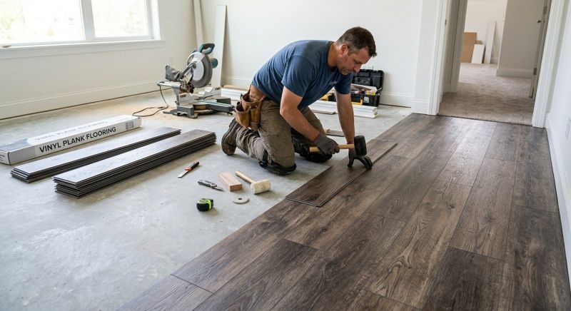 Linoleum Floor Installation in Saugus, MA