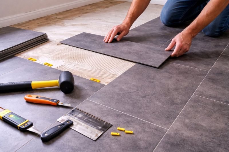 Luxury Vinyl Tile Installation in Hanover, MA