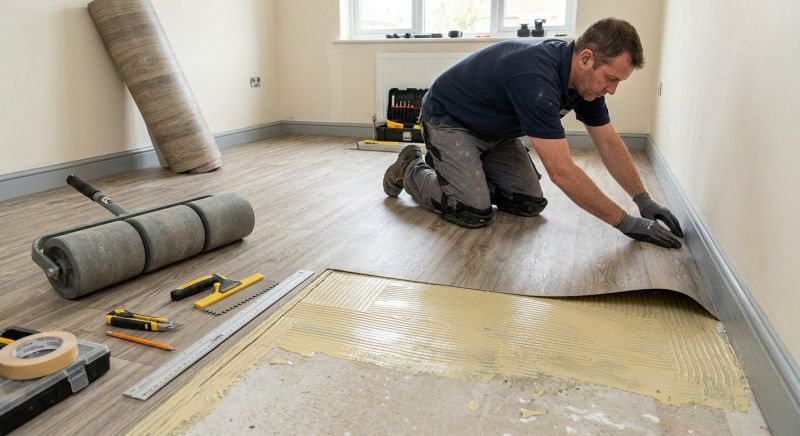 Sheet Flooring Installation in Danvers, MA