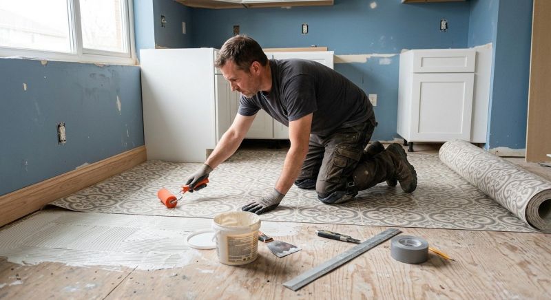 Sheet Flooring Installation in Danvers, MA
