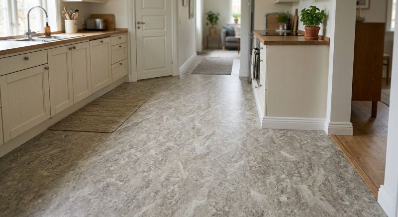 Sheet Linoleum Installation in Hingham, MA