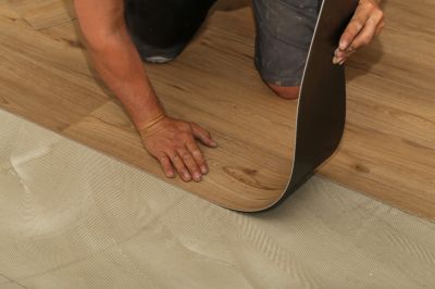 Sheet Linoleum Installation in Sherborn, MA