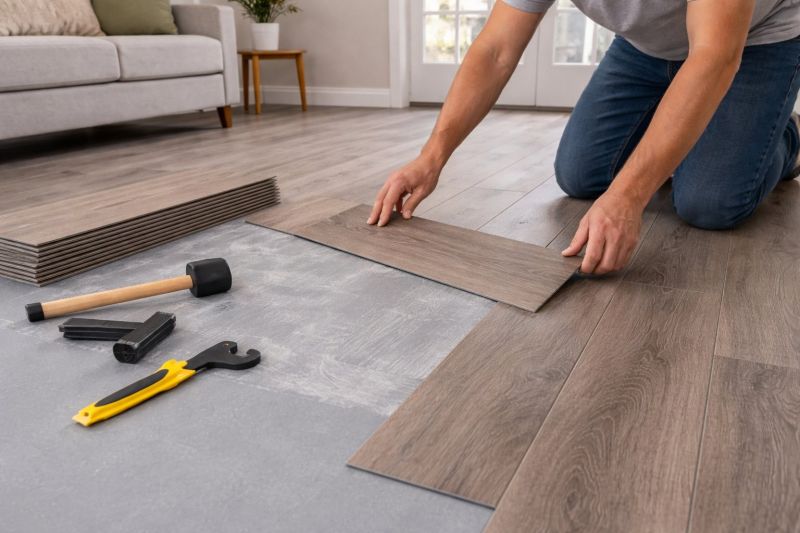 Vinyl Flooring Installation in Abington, MA