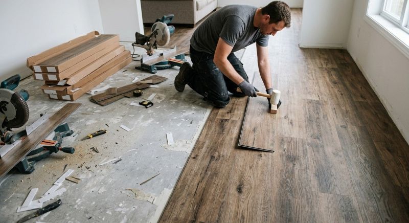 Vinyl Flooring Installation in Dedham, MA