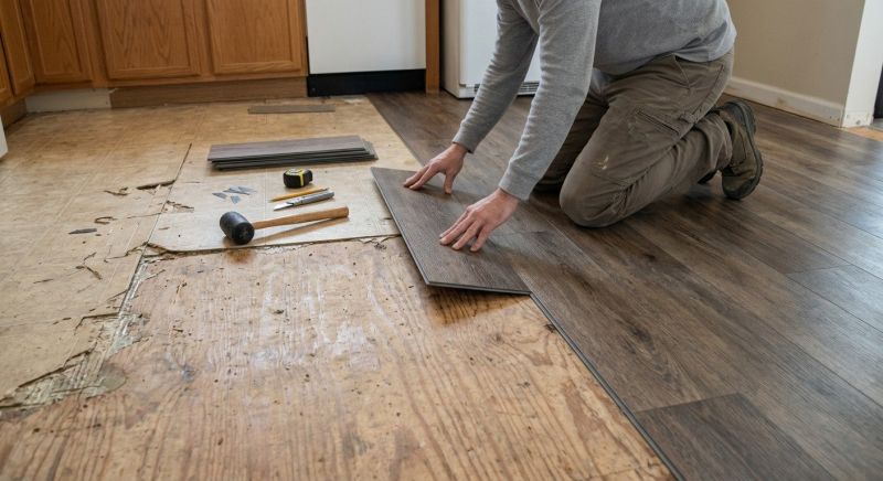 Vinyl Flooring Installation in Everett, MA