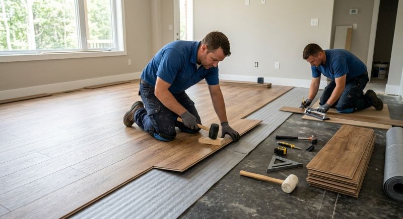 Vinyl Flooring Installation in Holliston, MA