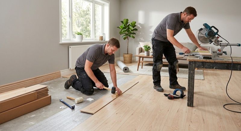 Wood Laminate Installation in Quincy, MA